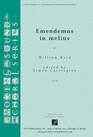 Emendemus in Melius SATTB choral sheet music cover Thumbnail